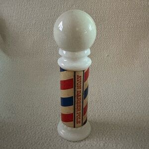 Classic Avon Barber Shop Pole: Vintage memorabilia at its best!